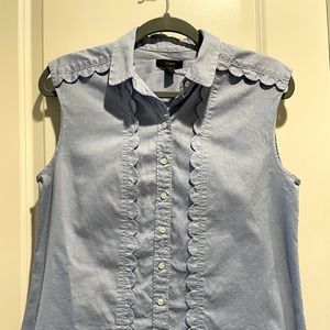 Banana Republic denim tank- Size 10